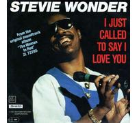STEVIE WONDER - I JUST CALLED TO SAY I LOVE YOU / STEVIE WONDER / From the original soundtrack album "The Woman In Red" / 1984 / Bildhülle / MOTOWN # ZB 69213