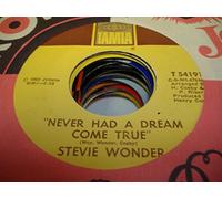 STEVIE WONDER - Stevie Wonder 45 RPM Never Had A Dream Come True / Somebody Knows, Somebody Cares