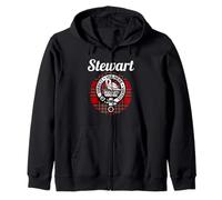Stewart Clan Scozzese Nome Stemma Scozzese Scozzese Felpa con Cappuccio
