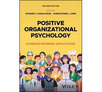 Stewart I. Donaldson Positive Organizational Psychology (Tascabile)