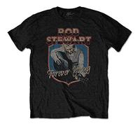 Stewart Rod - T-Shirt # M Black Unisex # Forever Crest