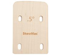 StewMac Spessore del collo per basso, sagomato, 0,50 gradi