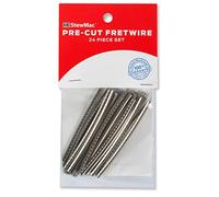 StewMac tasti Medium pretagliati, raggio 12", alpacca, 24 pezzi