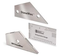 StewMac Trio di strumenti di precisione, imperiale, calibro per corde, fret