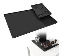 STFALI 40 x 60 cm, tappetino in silicone per macchina da caffè con tappetino separabile, accessorio per macchina da caffè Ninja con bordo curvo, accessorio per Ninja Luxe Cafe