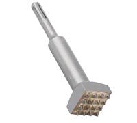STFALI SDS Plus - Scalpello per trapano SDS Plus, punta per trapano elettrico a martello, testa quadrata, 16 denti, per parete, lastre di pietra, ponti, cemento