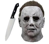 STFYUG Maschera Michael Myers, Maschera Halloween Horror, Halloween Kills Maschera, Halloween Mask, Maschera Horror Realistica, Perfetto Per Halloween Carnevale Horror Cosplay Costume