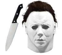 STFYUG Maschera Michael Myers, Maschera Halloween Horror, Halloween Kills Maschera, Halloween Mask, Maschera Horror Realistica, Perfetto Per Halloween Carnevale Horror Cosplay Costume