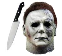 STFYUG Maschera Michael Myers, Maschera Halloween Horror, Halloween Kills Maschera, Halloween Mask, Maschera Horror Realistica, Perfetto Per Halloween Carnevale Horror Cosplay Costume