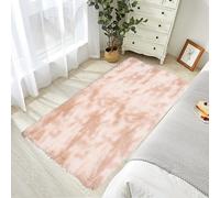 STGAO Tappeto a Pelo Lungo 140 x 160 cm Antiscivolo Lavabile Tappeto Morbido e Soffice Nessuna Perdita di Capelli per Soggiorno, Camera da Letto, Ufficio,Esterni, Corridoio, Beige