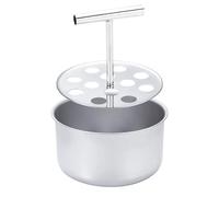 STGBCST Meatball Maker - Spremiagrumi per polpette in acciaio inox estruso, può fare 12 polpette allo stesso tempo, per polpette e polpette di pesce (12 griglie)