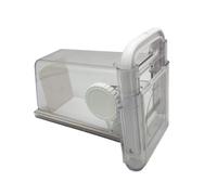 Stgfyxgs Affetta con in Acciaio Inox E Corpo Trasparente con Scomparto di Conservazione per Mantenere il Contenuto per Preparazione Alimenti E Spuntini Adatto per Uso Quotidiano