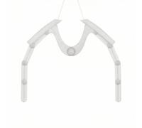 Stgfyxgs Appendiabiti per Esposizione Abbigliamento Supporto Invisibile Trasparente Snodati Regolabili per Sagomare le Maglie Spalle Protettive Senza Pieghe, style to 2