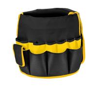 Stgfyxgs Borsa Porta Attrezzi Portatile: Un Regalo per I Papà! Questa Borsa Porta Attrezzi è Ideale per Riporre Attrezzi Da Giardino E Altro Ancora, Nero Giallo