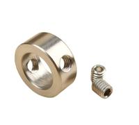Stgfyxgs Fermo Punta Trapano Limitatore Profondità Arresto Punta Collare Anello Bloccaggio in Acciaio Inox 304 con Presa Antiscivolo Adatto a Falegnameria Montaggio Mobili Fai da Te, 9,5MM