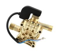 Stgfyxgs Gruppo Testa Pompa Elettrica 220V, Parti per Autolavaggio, Ingresso Acqua Professionale Ad Alte Prestazioni, Filettatura 25,5 Mm