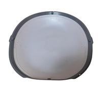 Stgfyxgs Lettiera per Gatti Automatica Autopulente, Tappetino in Silicone, Facile da Installare, 39,5 X 37,5 Cm, Grigio, Accessorio per Toilette per Gatti