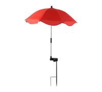 Stgfyxgs Ombrellone per Piante da Esterno, Protezione delle Piante dal Sole Cocente, Stabile Ombrellone da Giardino Regolabile per Fiori da Patio, Rosso