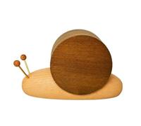 Stgfyxgs Set di 5 Sottobicchieri in Legno con Custodia per Bevande Calde E Fredde con Forma di Insetto per La