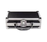 Stgfyxgs Valigetta Portautensili in Lega di Alluminio con Schiuma Multifunzionale, Piccola Custodia Rigida Portatile per Attrezzi,