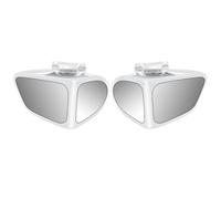 STGLLGTS 2 Pezzi Specchietto Retrovisore Angolo Cieco Auto per BMW Serie 2 Series 2er F44 2er Gran Coupé 2020-2024, Rotazione a 360° Vetro HD Design Doppio Specchio,White
