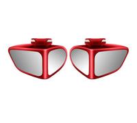 STGLLGTS 2 Pezzi Specchietto Retrovisore Angolo Cieco Auto per Mercedes Benz C-Class Coupé C205 C204 CL203/A205 Cabriolet, Rotazione a 360° Vetro HD Design Doppio Specchio,Red