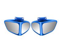 STGLLGTS 2 Pezzi Specchietto Retrovisore Angolo Cieco Auto per Volkswagen VW Scirocco Sport/GTS/R/Match/Club/Allstar, Rotazione a 360° Vetro HD Design Doppio Specchio,Blue