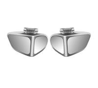 STGLLGTS 2 Pezzi Specchietto Retrovisore Angolo Cieco Auto per Volkswagen VW Touareg III II I (Type CR 7P 7L) R/W12/V8 /V6 2015-2024, Rotazione a 360° Vetro HD Design Doppio Specchio,Silver