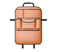STGLLGTS Scatola Portaoggetti Sedile Posteriore Auto per Hyundai Nexo/Aura/ix25/HB20 HB20X, Scatola Fazzoletti Multifunzionale Appeso Impermeabile,Brown
