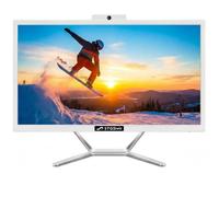 STGSivir PC All in One, Display FHD da 21.5", Core i5, 16G RAM, 512G SSD | All in One PC, WiFi, BT 5.0, Webcam, Win11 Pro, Bianco AIO per Casa e Ufficio