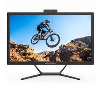 STGSivir PC All in One, Display FHD da 21.5", Core i5, 16G RAM, 512G SSD | All in One PC, WiFi, BT 5.0, Webcam, Win11 Pro, Nero AIO per Casa e Ufficio