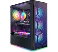 STGsivir PC Gamer Fixe,Computer Gaming,GeForce RTX 2060 6 GB GDDR6, Core I5 fino a 3,6 GHz, RAM 16 GB, 512 GB SSD, WiFi 600 M,BT 5.0, Ventilatore RGB x6, Windows10 H64