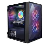 STGsivir PC Gamer Fixe,Computer Gaming,Radeon RX 5500 XT 8GB GDDR6,Core-10100F 4.3GHz-16GB DDR4,512GB SSD,600M WiFi,BT5,0,Fan RGB x2,Windows11 H64