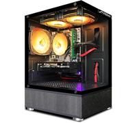 STGsivir PC Gamer Fixe, Computer Gaming, Radeon RX 580 16GB GDDR5, 10th Gen G5905 3.5GHz, RAM 16GB DDR4, SSD 512GB SSD, WiFi, BT 5.0, Ventilatore RGB x 3, Windows11 H64