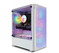 STGSivir PC Gaming Fisso, Computer Gaming, Corei7 fino a 3.9GHz，GeForce RTX 3050 6GB GDDR6，16GB RAM，1TB SSD，WIFI 6, BT 5.0，ventole RGB x3 Windows11 Pro