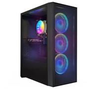 STGSivir PC Gaming Fisso, Computer Gaming, Ryzen 7 fino a 4.6GHz，32GB DDR4 RAM，1TB SSD，WIFI 6, BT 5.0，ventole RGB x3 Windows11 Pro