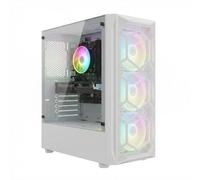 STGSivir PC Gaming Fisso, Core i7 8ª Gen, RTX 3060 12G, 32G DDR4,1T SSD | Computer Gaming per Streaming, Editing Video, Compiti, fino a 4.1 GHz, WiFi 6, BT 5.0, 4K,HDMI,Win11 Pro, Case ARGB,Bianco