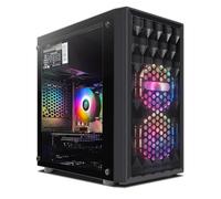 STGSivir PC Gaming Fisso, Radeon RX 580 8GB GDDR5, Core i5-9400F fino a 4.1GHz, RAM 16GB, SSD 512GB, WiFi 600M, BT 5.0, RGB Fan x 2, Windows11 H64