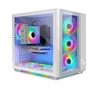 STGSivir PC Gaming Fisso,RTX 3060 12 GB, Core I7-10700KF fino a 5,1 GHz,16 GB DDR4, 1 TB SSD, WiFi 600 M,BT 5.0, RGB Fan x 7, Windows11 H64
