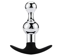 STHELMET Plug anale in acciaio inossidabile con plug anale shock plug anale plug anale plug anale giocattolo del sesso for plug anale giocattolo del sesso in metallo for uomini donne uomini(A)