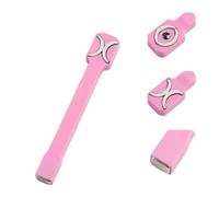 STHOYN Bastone Multifunzionale Magnete Per Unghie, Chiodo Penna Magnetica Per Strisce/A Forma Di S, Cat Eye Magnet Per Smalto Gel Occhio Di Gatto(Pink)