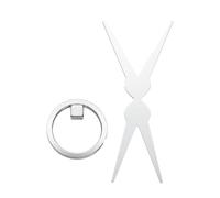 STHOYN Forte Anello Magnete Per Unghie, Cat Eye Magnet Per Manicure Black Hole, Chiodo Forma Di Occhio Di Gatto Per Salone Di Casa Per Strumenti Per Principianti(2pcs)