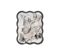 STHOYN La Scatola Copri Contatore Elettrico Interno, Copri Quadro Elettrico Decorativo del Fusibile di Lusso Moderna Non Perforata(50 * 40cm,Vertical A)