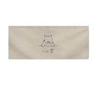 STHOYN Stoccaggio In Cucina Tendina Sottolavello Cucina Senza Porta Per La Tenda Per Scaffale Antipolvere Senza Trapano Autoadesivo Tenda Sottolavello Cucina(150 * 75cm,TRACK_CAT-A)