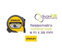 Flessometro 8m x Larghezza 25mm Finger Brake Control Lock Stanley STHT37232-0