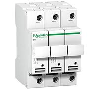 Portafusibile Schneider 3P 32A 10,3X38 3 moduli A9N15656