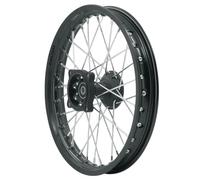 STI Cerchio Anteriore Acciaio e Alluminio 14" Canale 1,40" cuscinetto Ø12mm Colore Nero