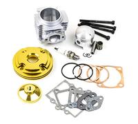 STI Kit Cilindro 50cc Testa CNC Scomposta per Minimoto Racing Completo ORO spinotto 12mm