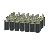 STI Offerta 35 Pezzi Latta a Bottiglia 500ml per Olio con Tappo a Vite e salvagoccia