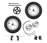 STI Set Gomma Ant+Post Minimoto Motard +cerchi+freni+dischi+leve+cavi Completo